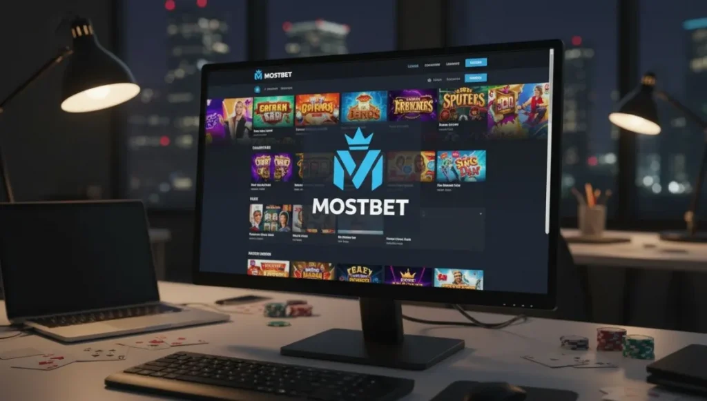 Разбор интерфейса страницы входа в Mostbet Казино: где что находится и как не запутаться